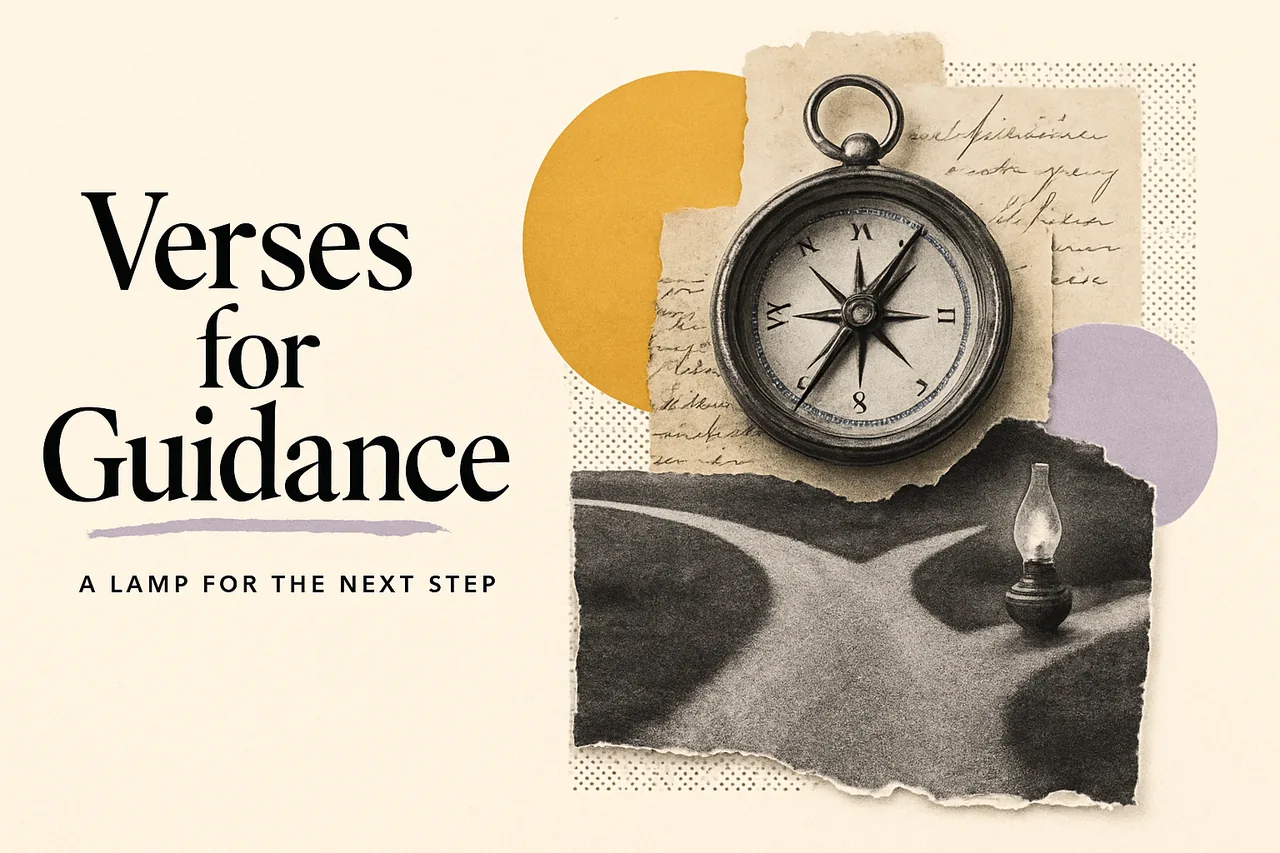 10 Bible Verses About Guidance to Memorize — editorial collage illustration