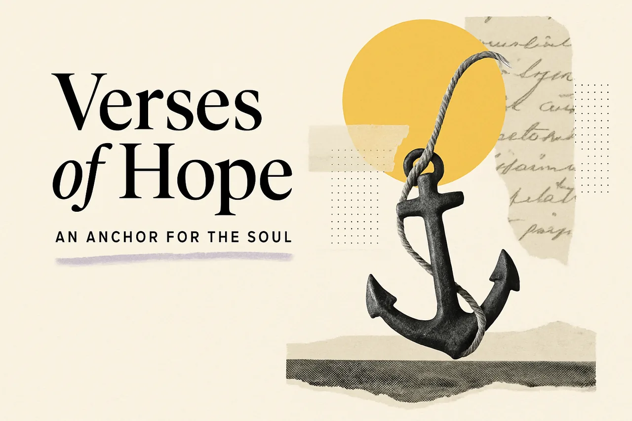 10 Bible Verses About Hope to Memorize — editorial collage illustration